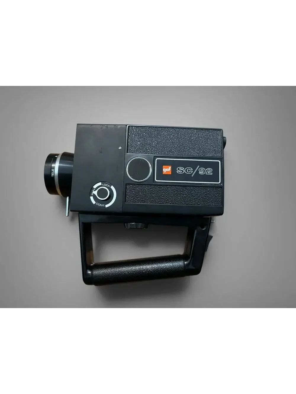 Vintage GAF SC92 Super 8 Movie Camera With Aftermarket Case Untested / Parts